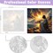 Paint By Numbers Jesus Prayer Kit for Adults Beginners – 16x16 Inch DIY Christian Acrylic Canvas Painting Set, Easy Religious Wall Art Kit for Home Decor & Gift